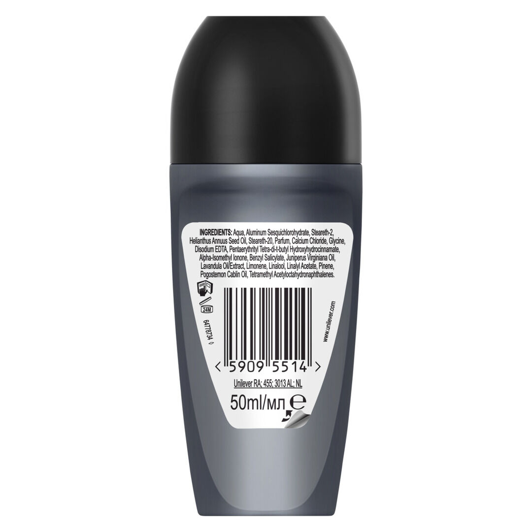 Desodorizante Roll-on Invisible Black&White 48H - REXONA -  - Imagem 2