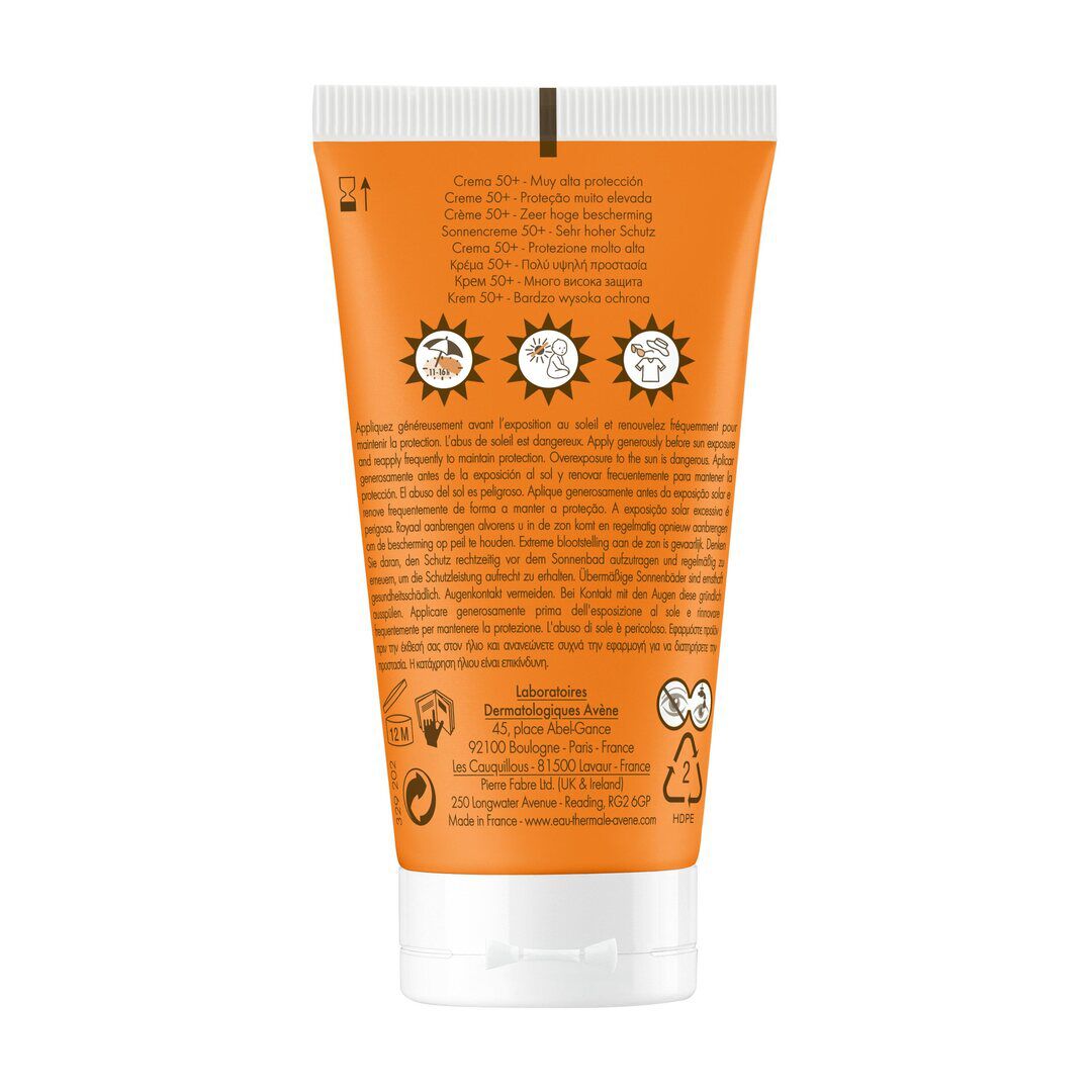Protetor Solar Creme 50+ Incolor SPF50 - AVENE -  - Imagem 3