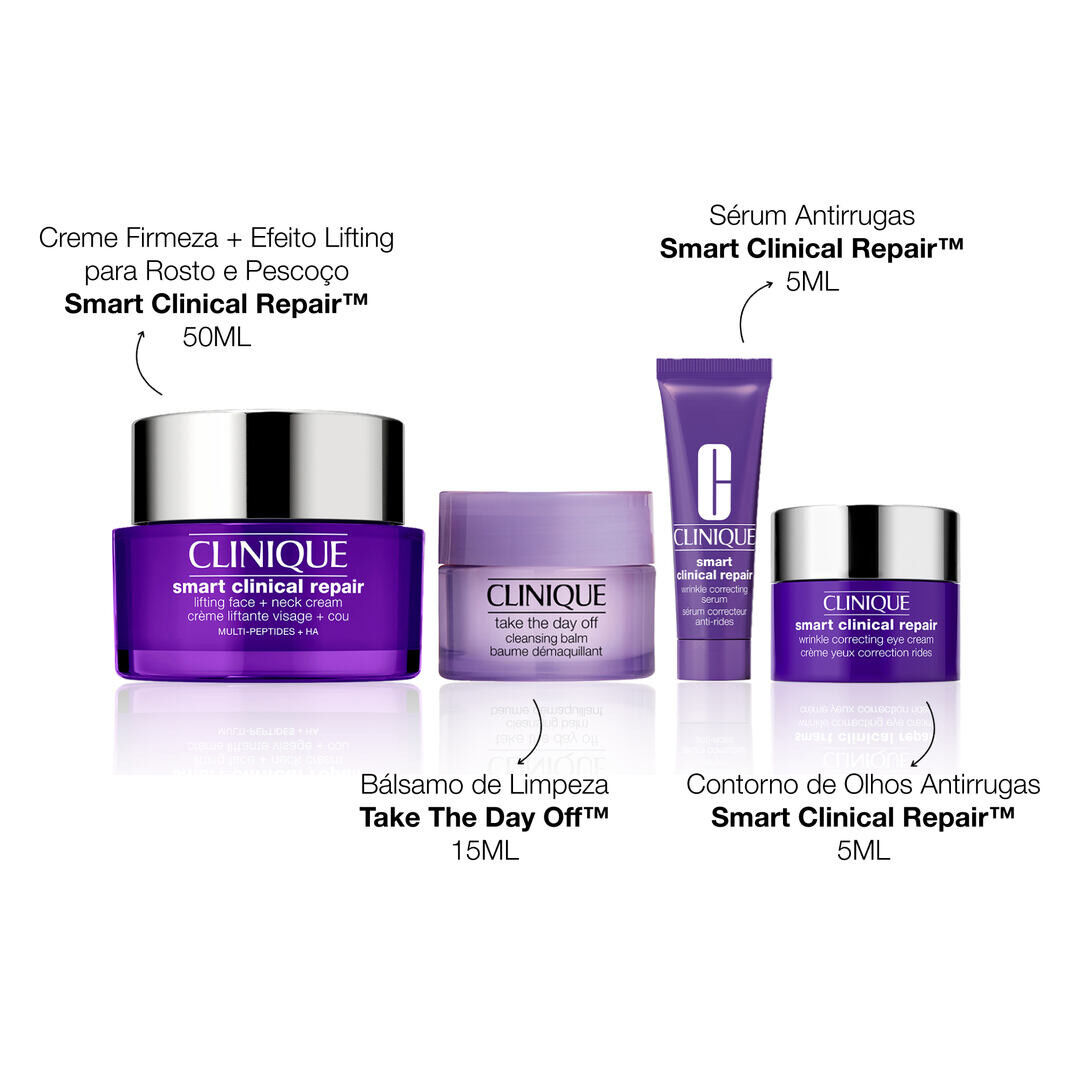 Coffret Clinique Smart Clinical Repair&trade; Lifting Face+ Neck Cream - CLINIQUE - CLINIQUE TRATAMENTO - Imagem 2