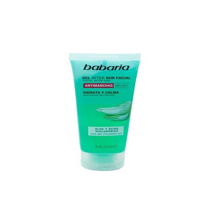 After Sun Facial Gel Aloe - BABARIA -  - Imagem