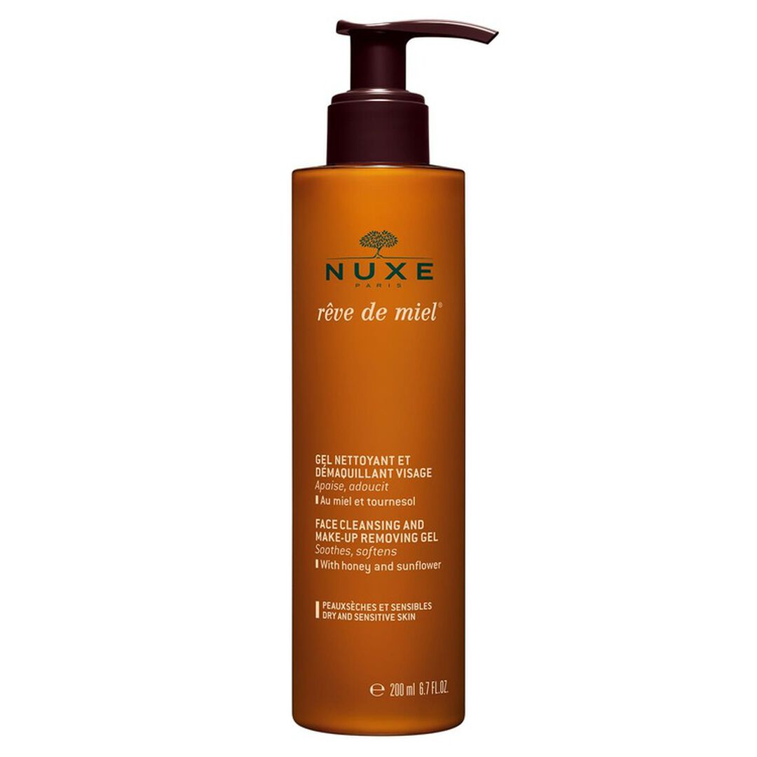 R&ecirc;ve de Miel Gel de Limpeza e Desmaquilhante de Rosto - NUXE -  - Imagem 1