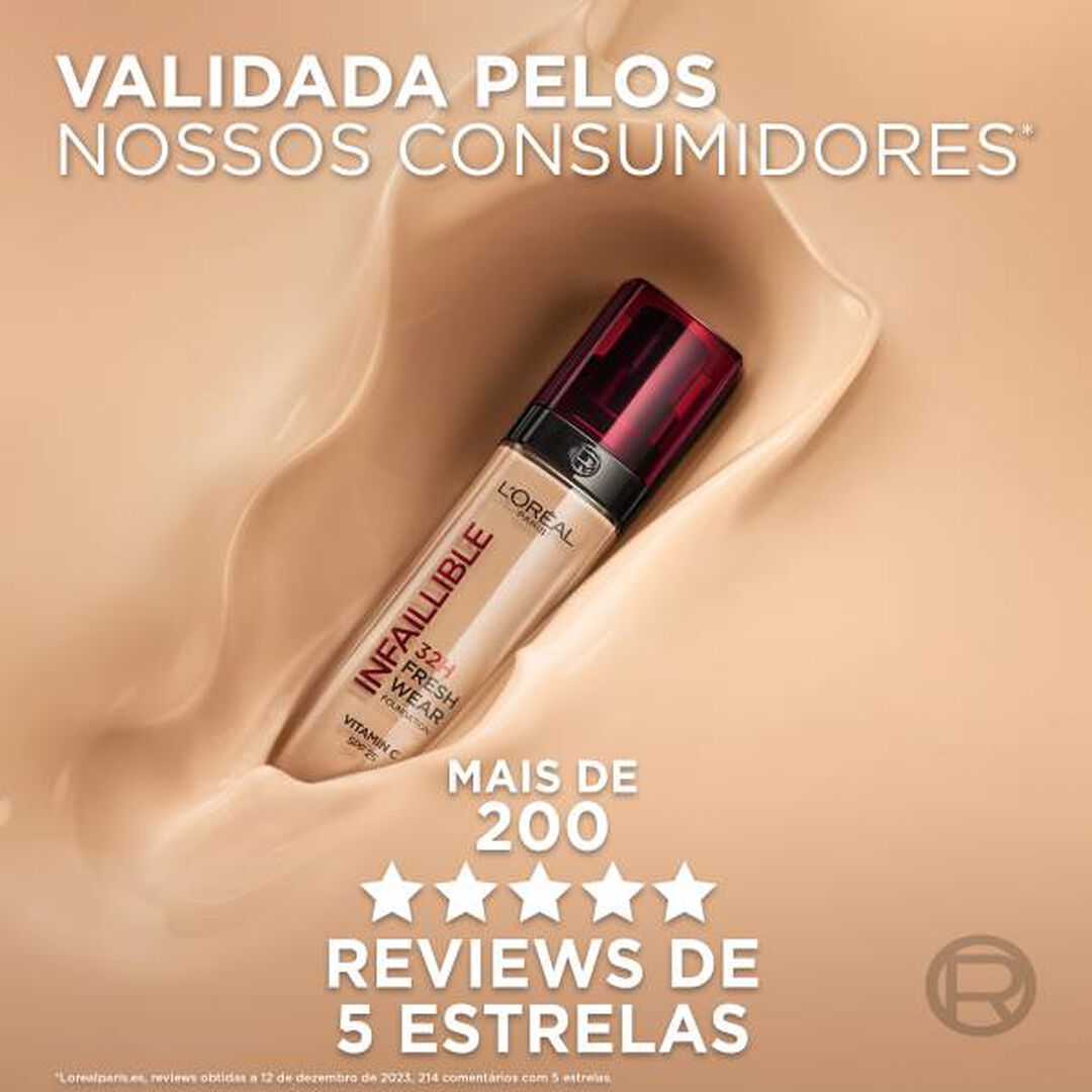 Base Infaillible 32H Freshwear - L'Oréal Paris - L'Oreal Maquilhagem - Imagem 21