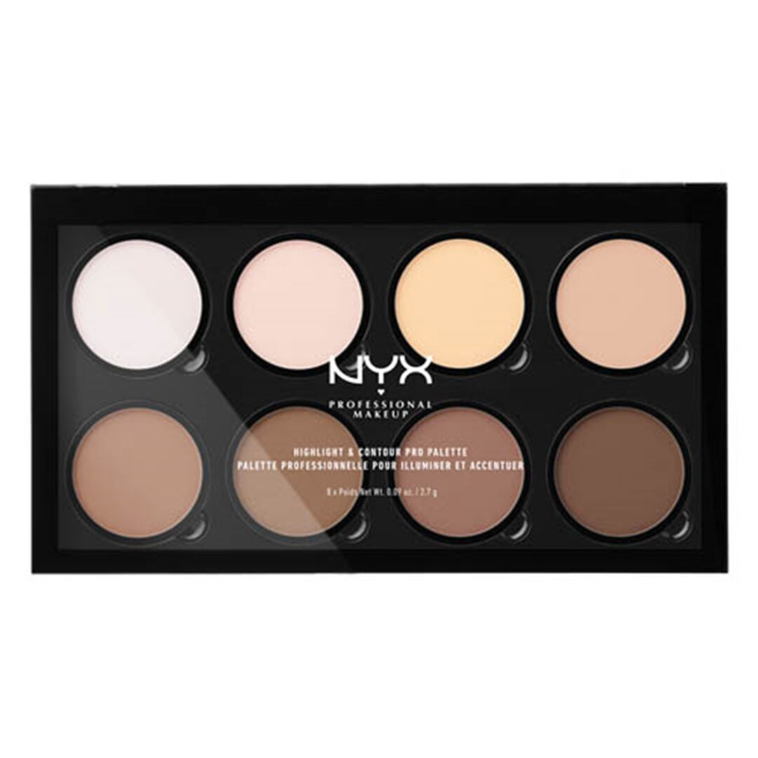 Highlight & Contour Pro Palette - NYX Professional Makeup - NYX Maquilhagem - Imagem 1