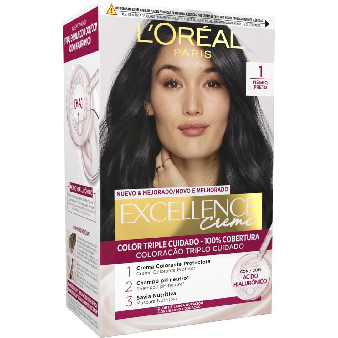 L'Or&eacute;al Excellence Creme - L'OR&Eacute;AL COLORA&Ccedil;&Atilde;O - LOREAL COLORA&Ccedil;&Atilde;O - Imagem 2