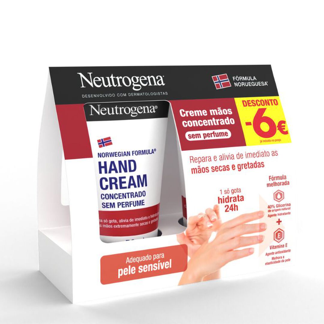 Promo pack Creme Concentrado Sem Perfume - NEUTROGENA -  - Imagem 1