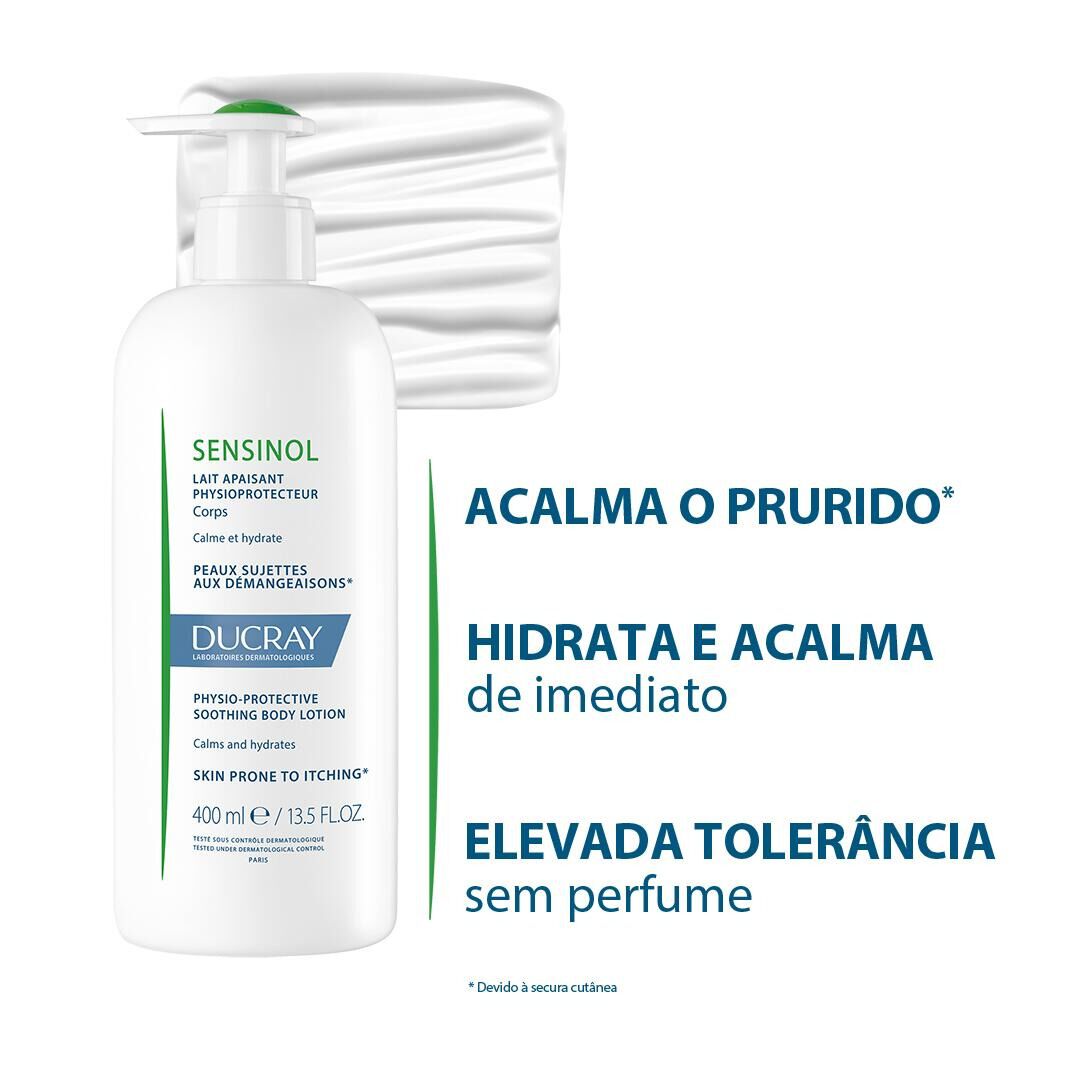Ducray Sensinol Leite Calmante Fisioprotector 200ml - DUCRAY -  - Imagem 3