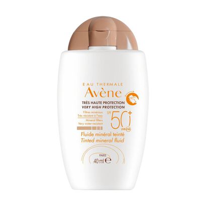 Protetor Solar Fluido mineral SPF50+ com Cor - AVENE -  - Imagem