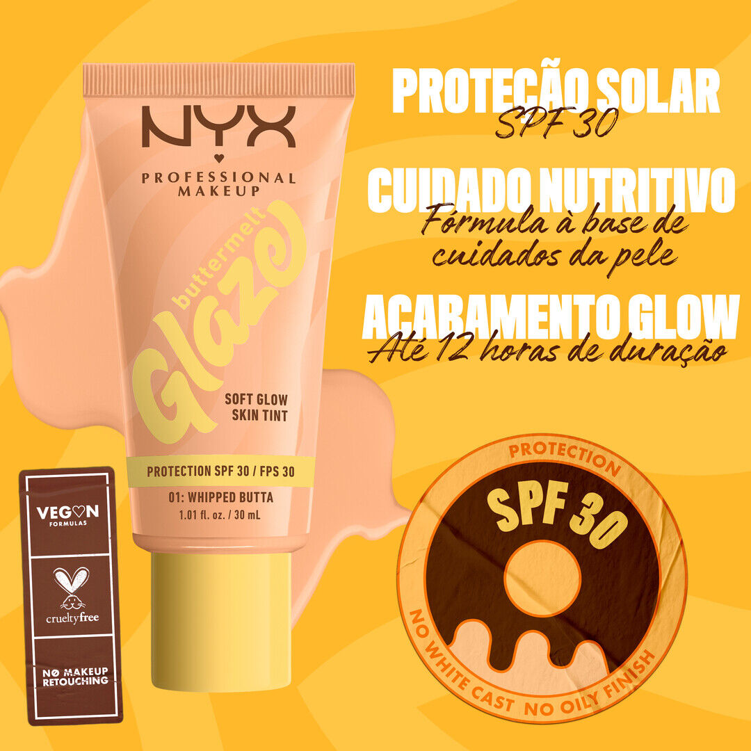 Buttermelt - Glaze Tint SPF40 - NYX Professional Makeup -  - Imagem 7