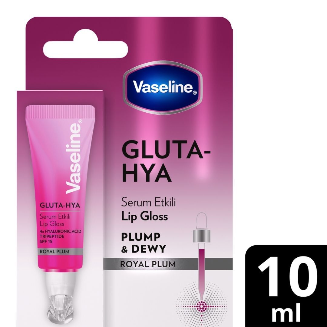 Lip Gloss S&eacute;rum Royal Plum - VASELINE -  - Imagem 3