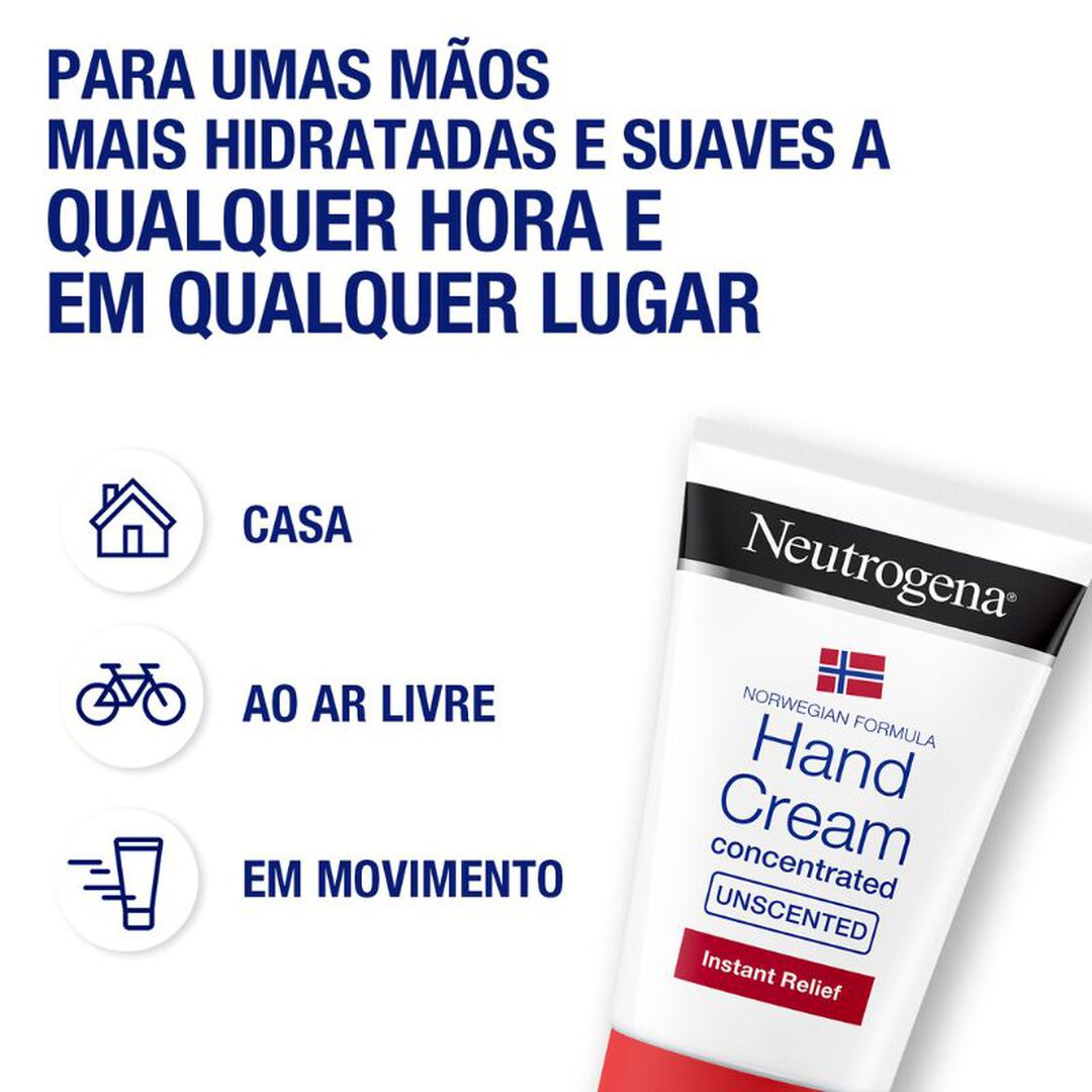 Creme Mãos Concentrado Sem Perfume - NEUTROGENA -  - Imagem 2