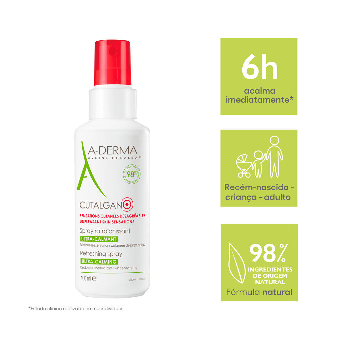 Cutalgan Spray Refrescante Ultracalmante - A-DERMA -  - Imagem 4