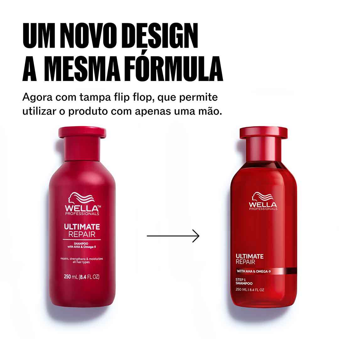 Ultimate Repair - Champ&ocirc; Profissional Leve e Cremoso - WELLA HAIR CARE - Ultimate - Imagem 8