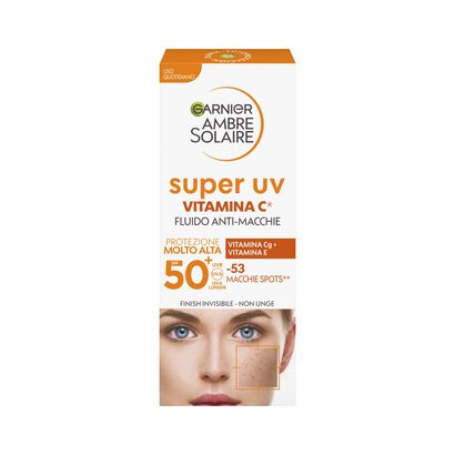 Super UV Vitamina C - Creme Flu&iacute;do FPS50+ - GARNIER AMBRE SOLAIRE - AMBRE SOLAIRE - Imagem
