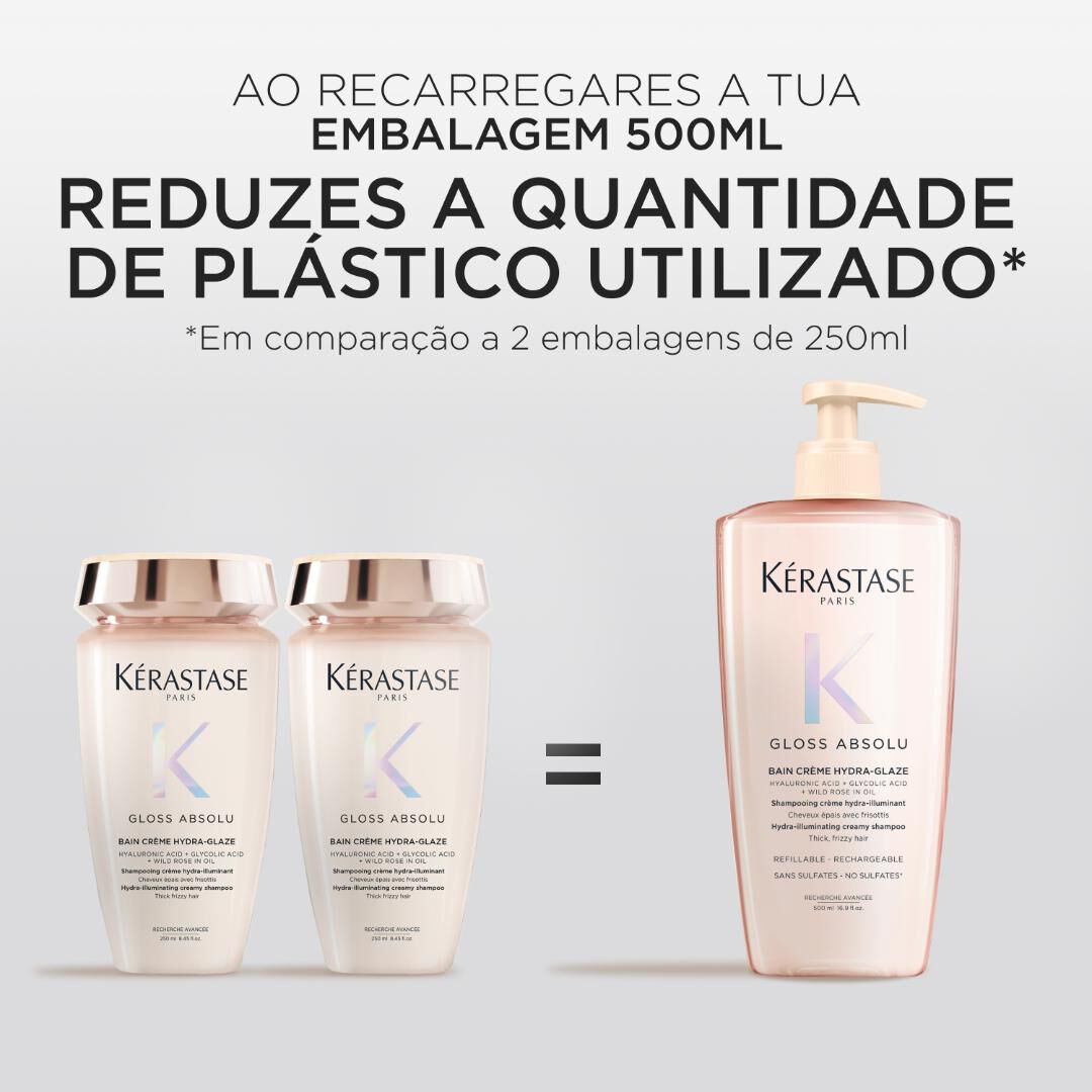 Bain Cr&egrave;me Hydra-Glaze - KERASTASE - Gloss Absolu - Imagem 7