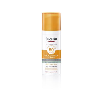 Sun Oil Control Gel-Creme Toque Seco FPS 50+ (Tom Claro) - EUCERIN -  - Imagem