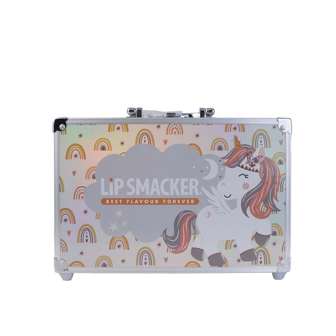 Lip Smacker Color Tin Kinderset – Mit 16 Lipglossen Und 8 Cremes, Inkl. Applikatoren & Stickern