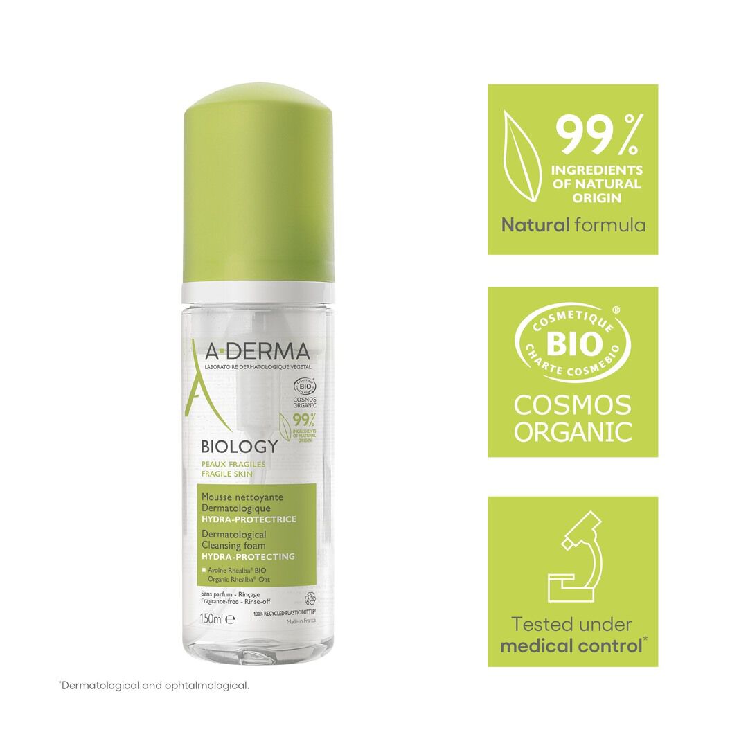 Biology Espuma Limpeza - A-DERMA -  - Imagem 5