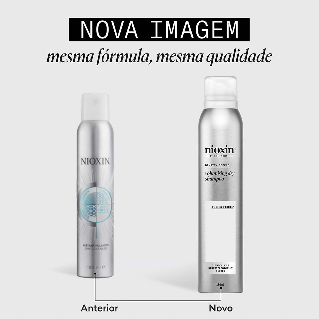 Champ&ocirc; Seco de Volume para cabelo fino - Nioxin - Styling - Imagem 6