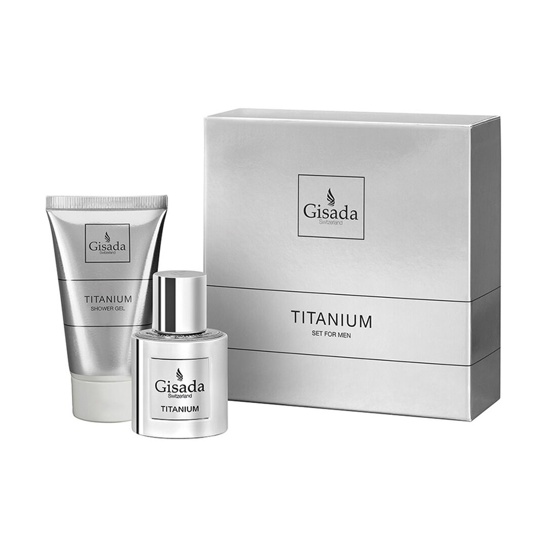 Gisada Titanium Set EDP + SG - GISADA - TITANIUM - Imagem 1