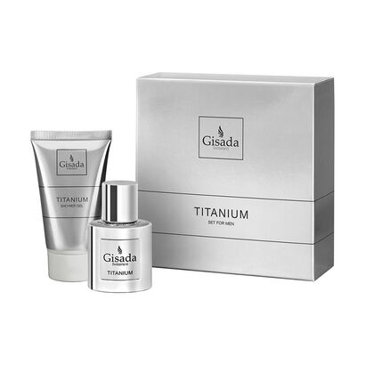 Gisada Titanium Set EDP + SG - GISADA - TITANIUM - Imagem