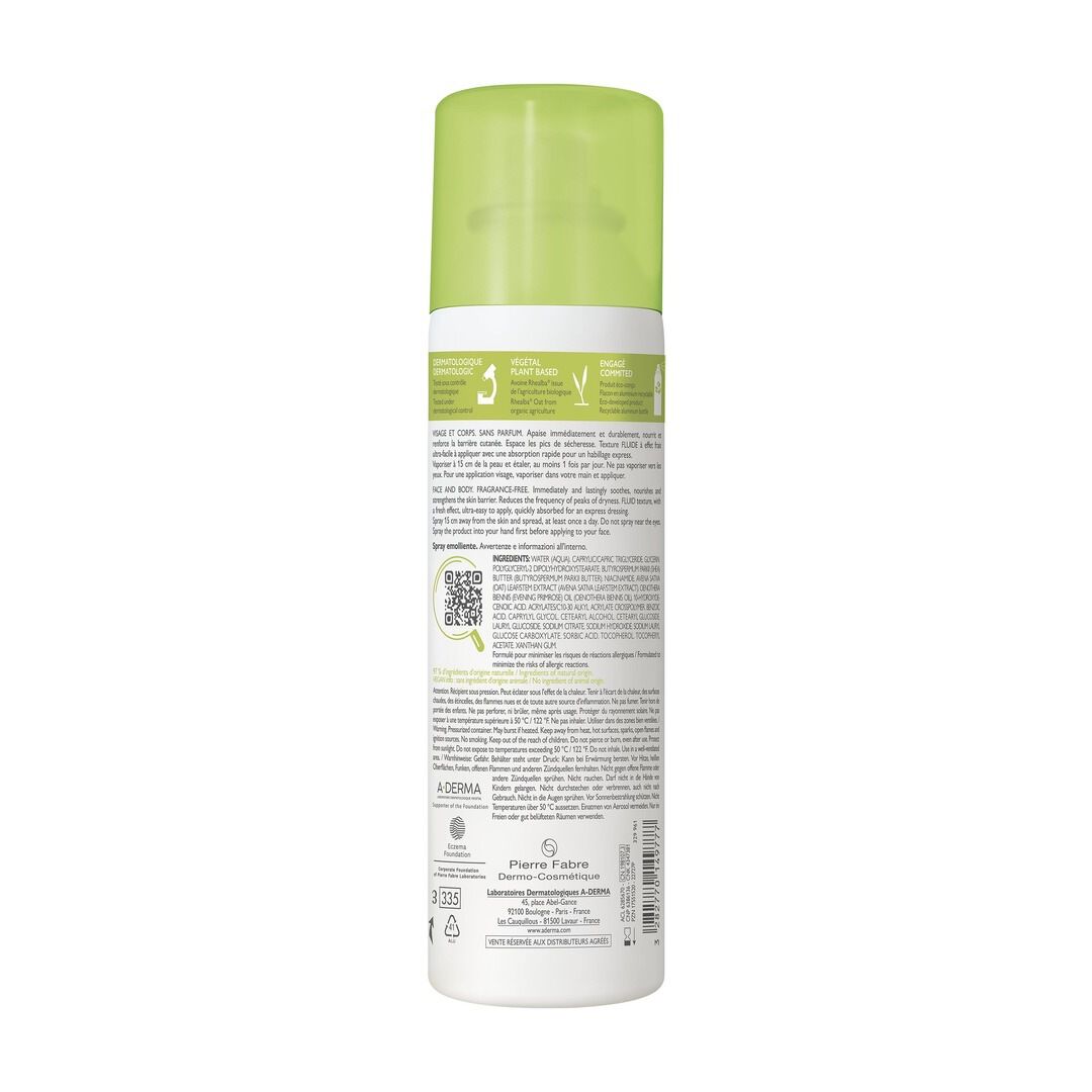 A-Derma Exomega Control Spray Emoliente - A-DERMA -  - Imagem 4