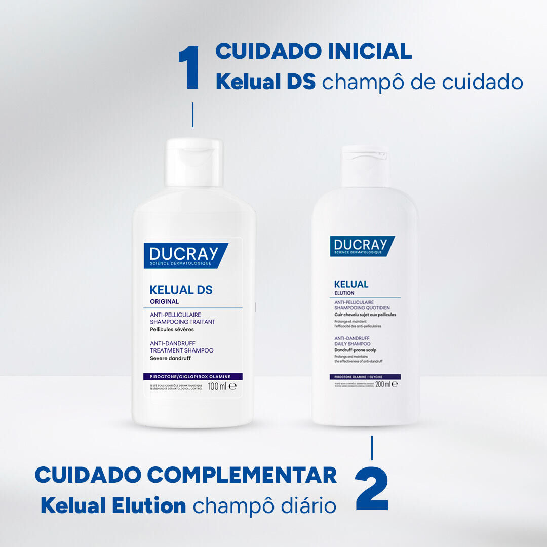 Kelual DS Champ&ocirc; 100ML - DUCRAY -  - Imagem 2