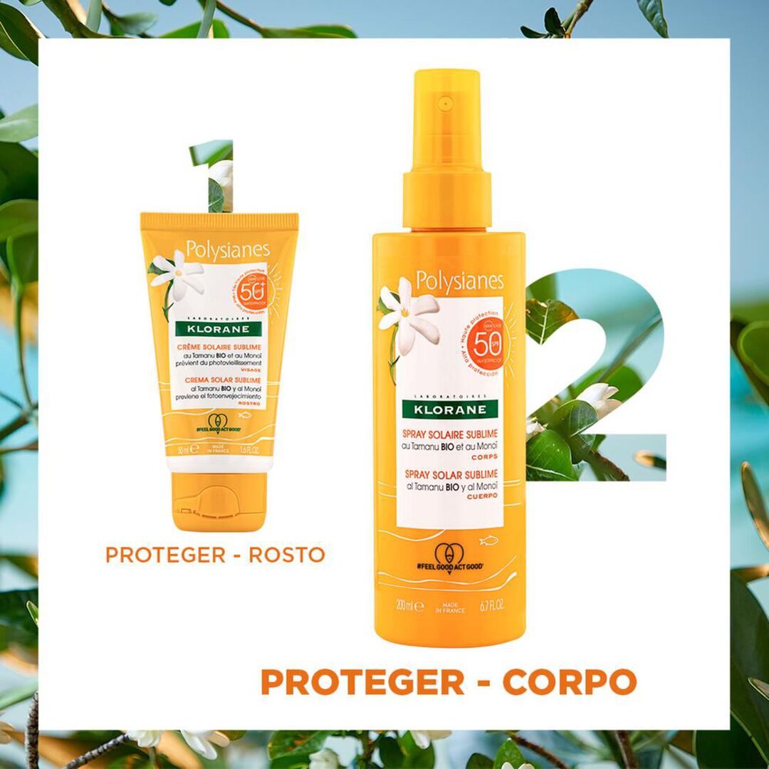 Protetor Solar Spray Sublimador FPS50 - KLORANE -  - Imagem 4