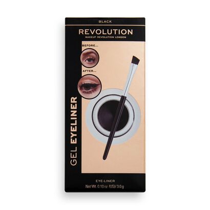 Gel Eyeliner Pot With Brush - REVOLUTION -  - Imagem