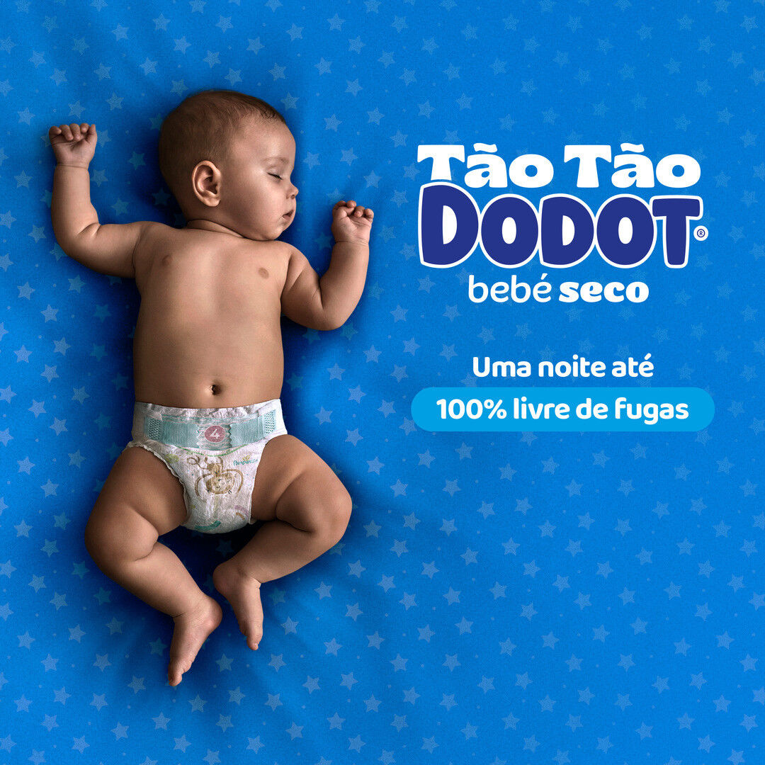 Fraldas Beb&eacute; Seco Tamanho 5 (12-17Kg) - DODOT -  - Imagem 4