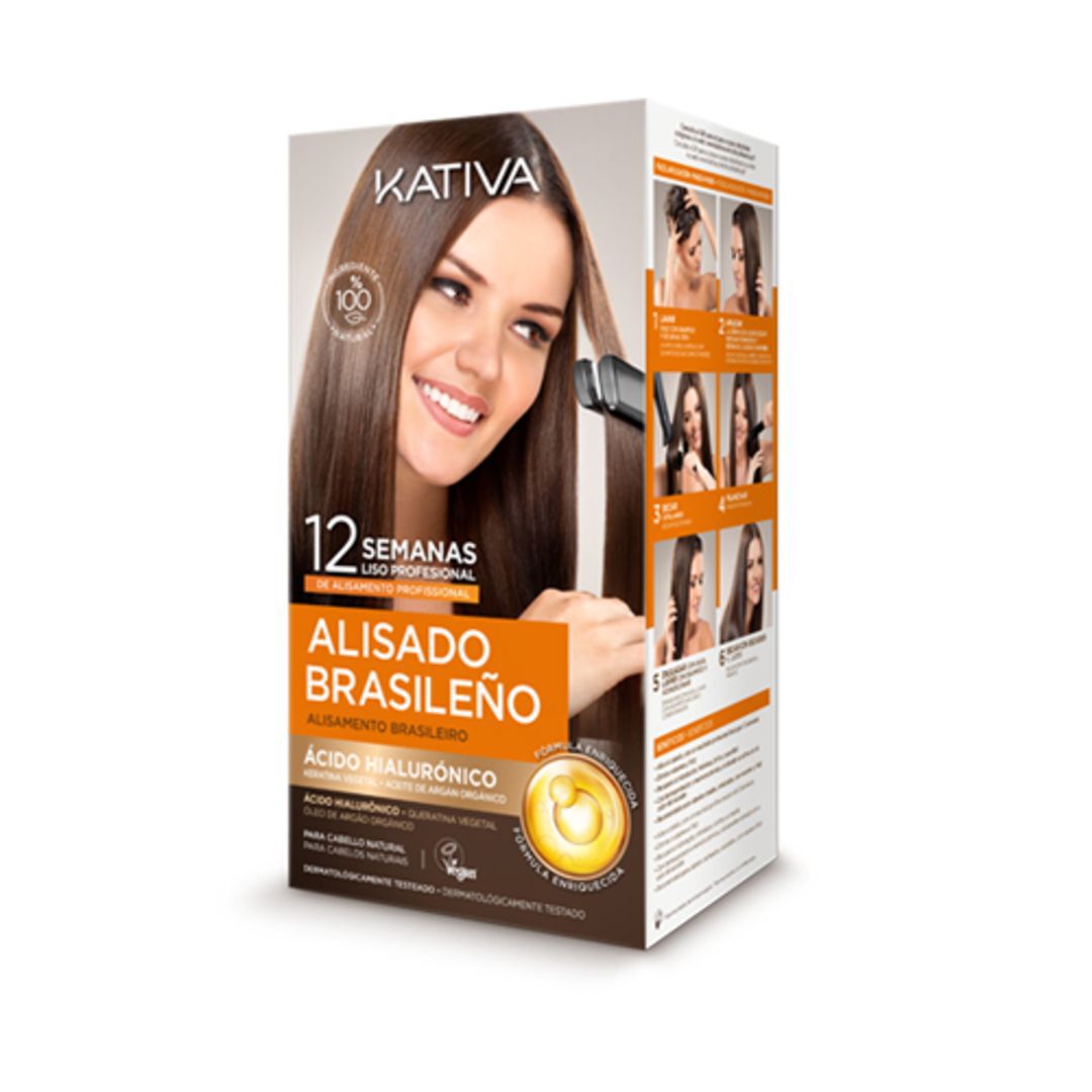 Kit Alisamento Brasileiro com Ácido Hialurónico - Kativa -  - Imagem 2