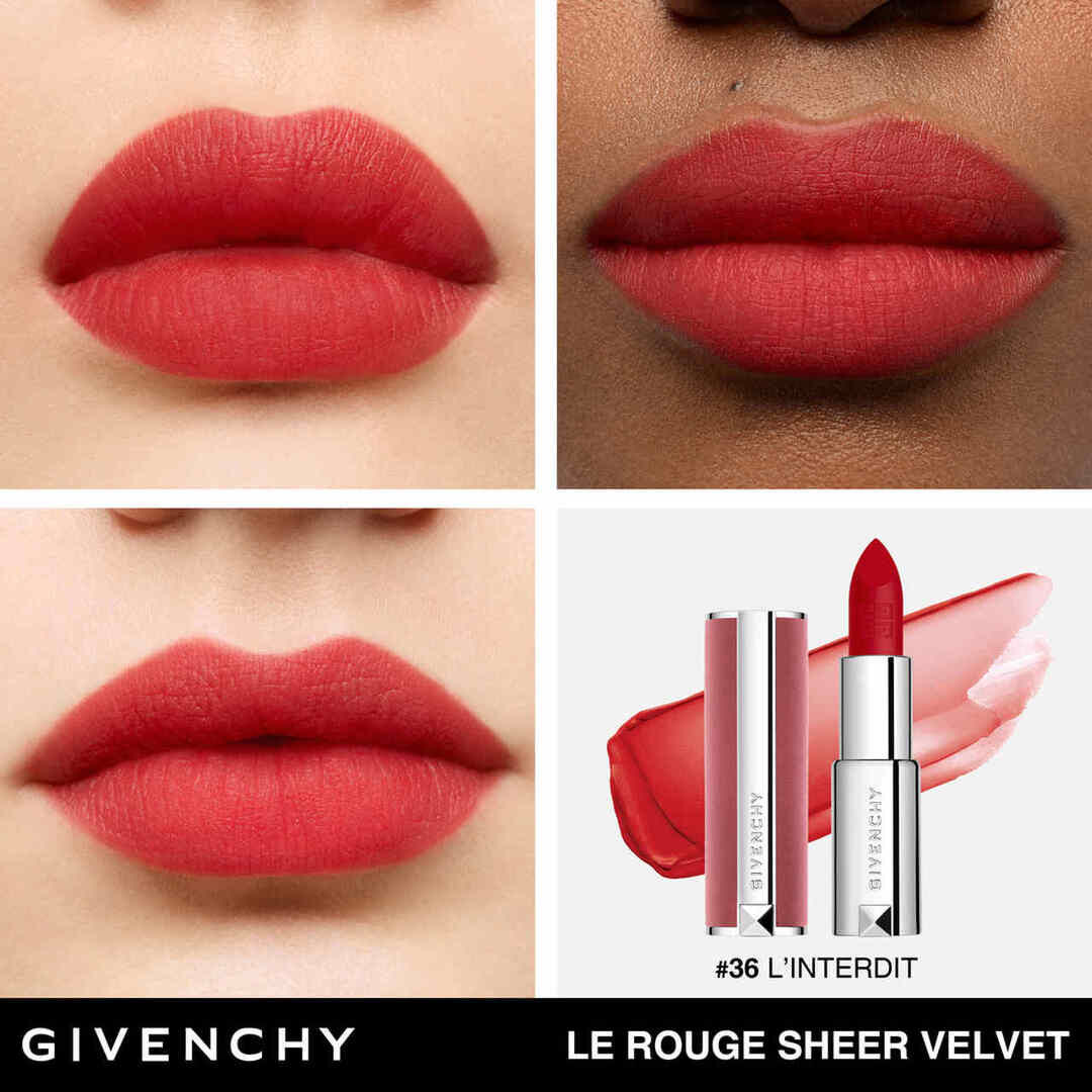 Le Rouge Sheer Velvet - GIVENCHY - LIPS - Imagem 6