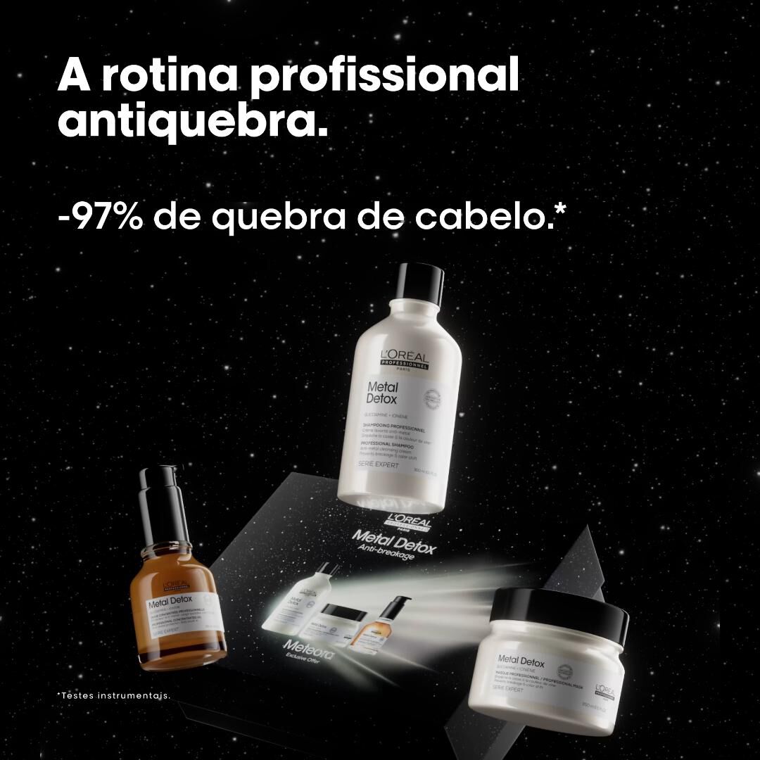 Coffret Metal Detox Trio L'Oréal Professionnel - L'ORÉAL PROFESSIONNEL - SERIE EXPERT - Imagem 2