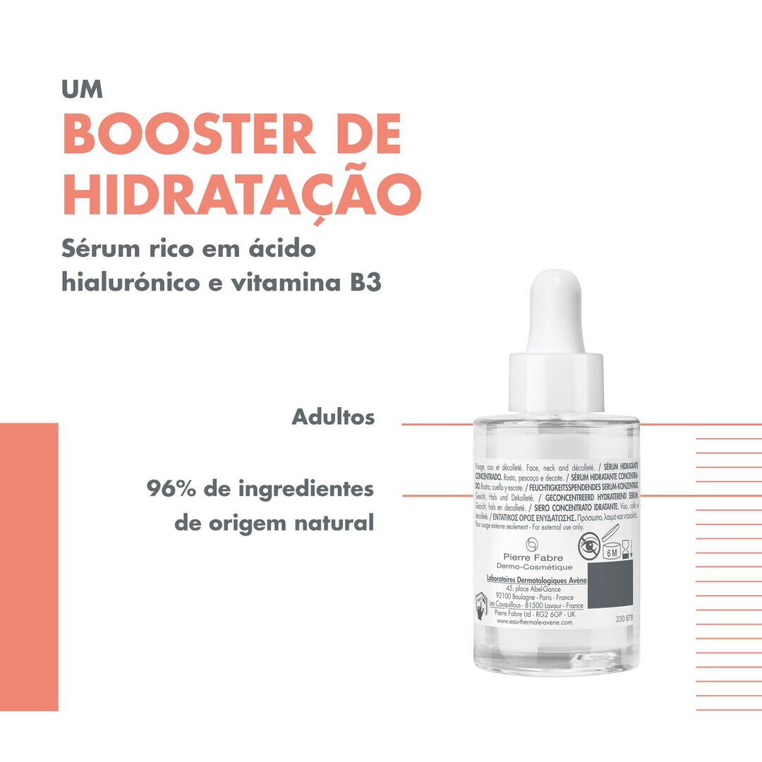 Hydrance Boost Sérum Hidratante Concentrado - AVENE -  - Imagem 3
