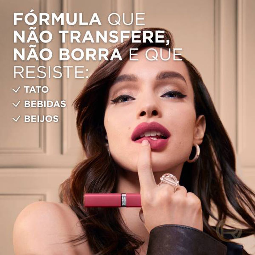 Batom Acabamento Mate - L'Oréal Paris - Le Matte Resistance - Imagem 6