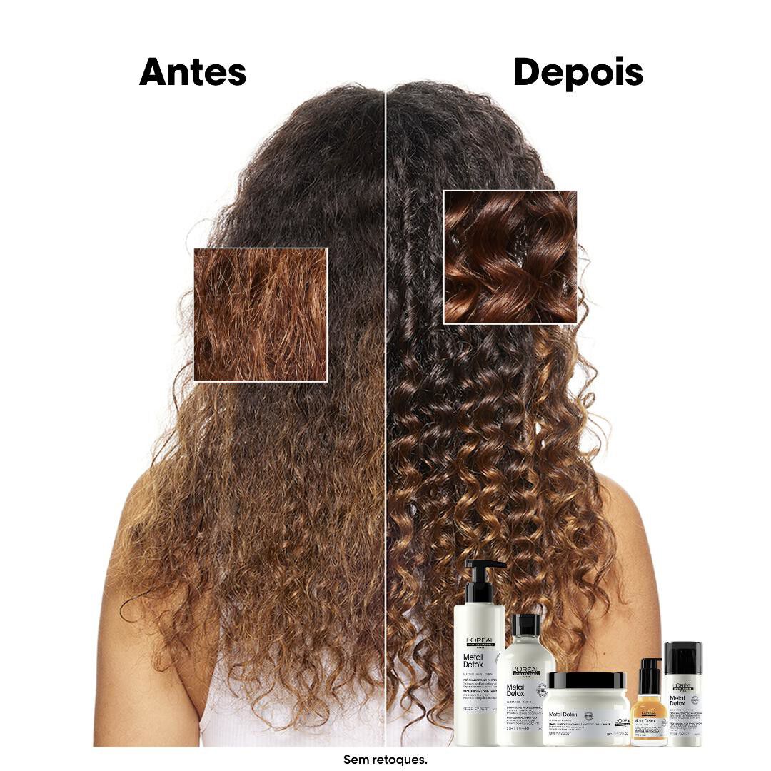 Metal Detox - M&aacute;scara - L'OR&Eacute;AL PROFESSIONNEL - SERIE EXPERT - Imagem 5