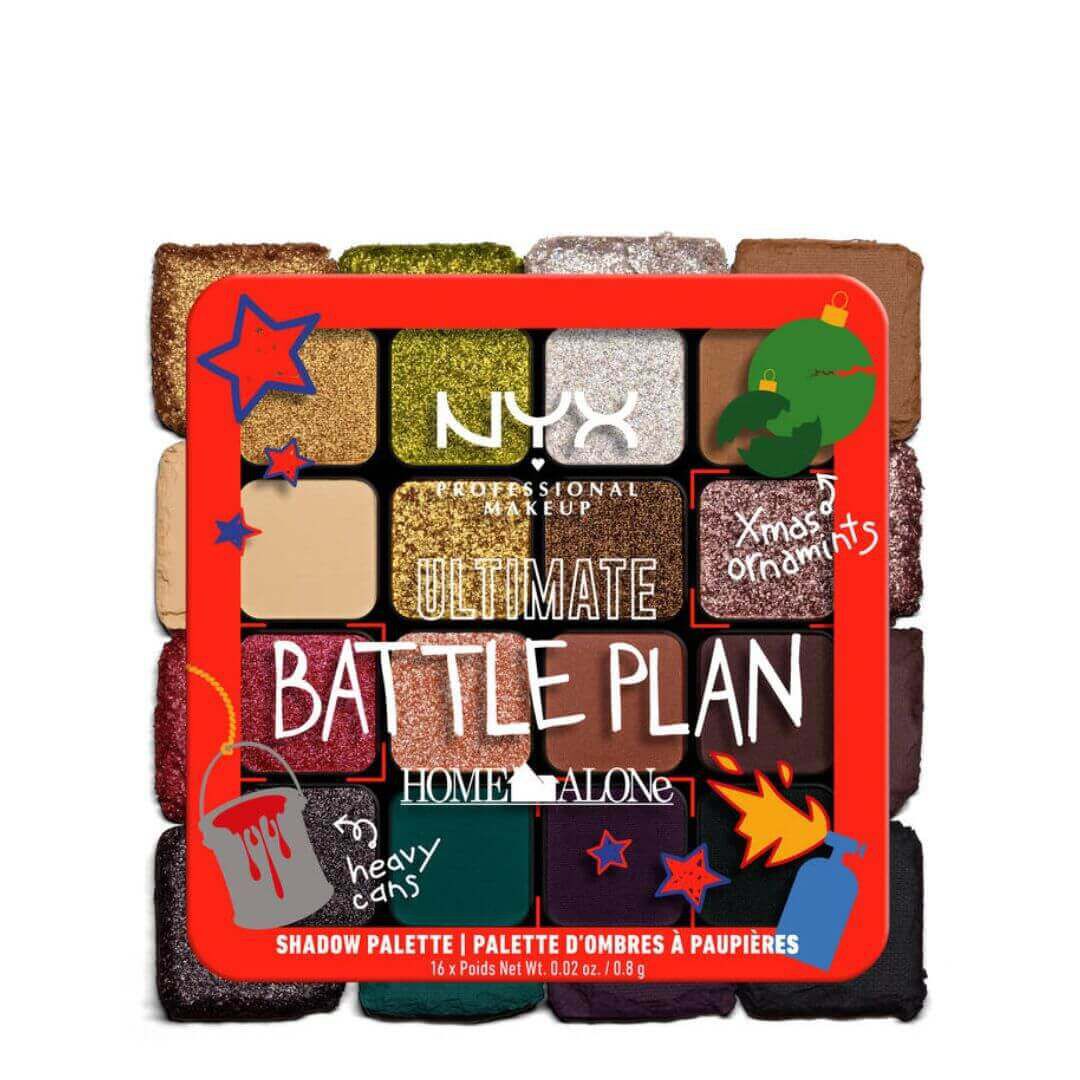 Ultimate Battle Plan (Paleta de Sombras) - NYX Professional Makeup - Holiday 2024 Home Alone Collab - Imagem 3