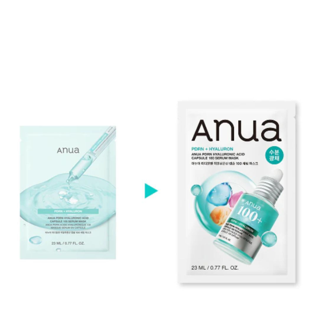 PDRN + Hyaluron 100 Serum Mask - ANUA -  - Imagem 4