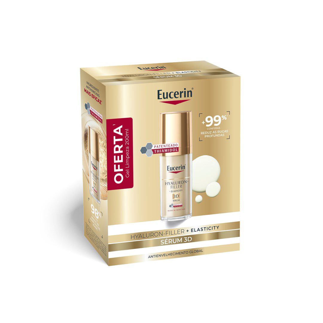 Coffret Limpeza HF+ Elasticity S&eacute;rum 3D - EUCERIN -  - Imagem 1