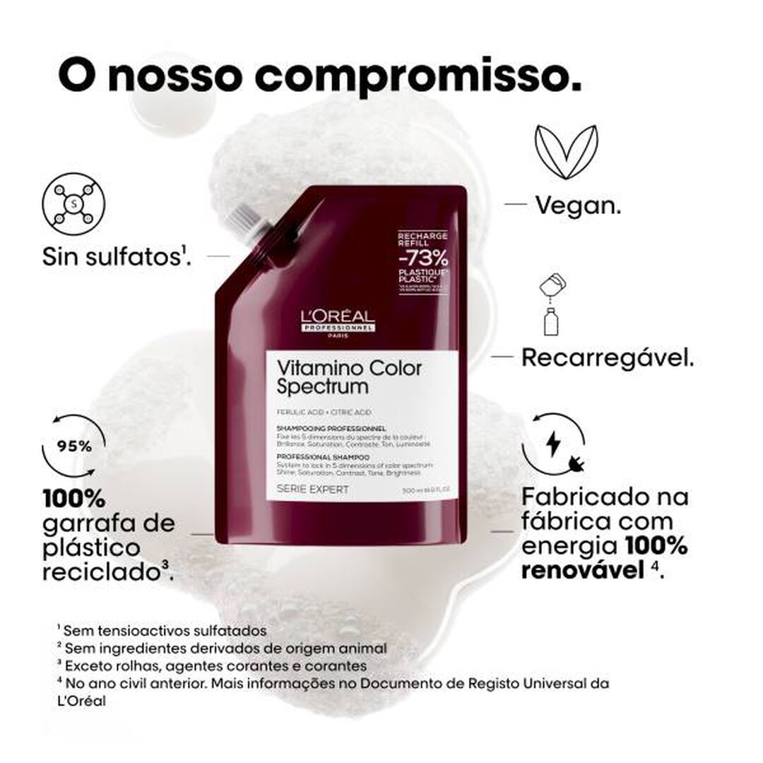 L'Oréal Professionnel Serie Expert Shampoo Recarga Vitamino Color Spectrum - L'ORÉAL PROFESSIONNEL - Vitamino Color Spectrum - Imagem 16