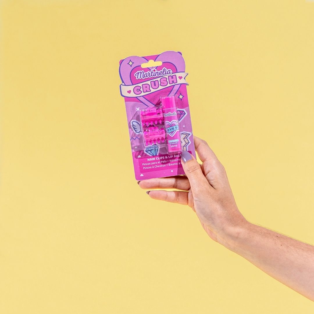 Conjunto Molas para o cabelo e b&aacute;lsamo labial - AQUARIUS - MARTINELIA - Imagem 5