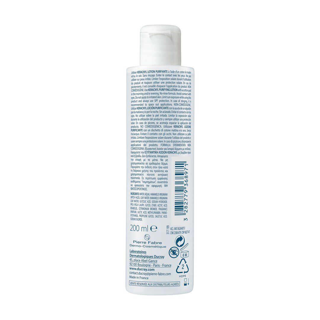 Ducray Keracnyl Loção Purificante 200ML - DUCRAY -  - Imagem 5
