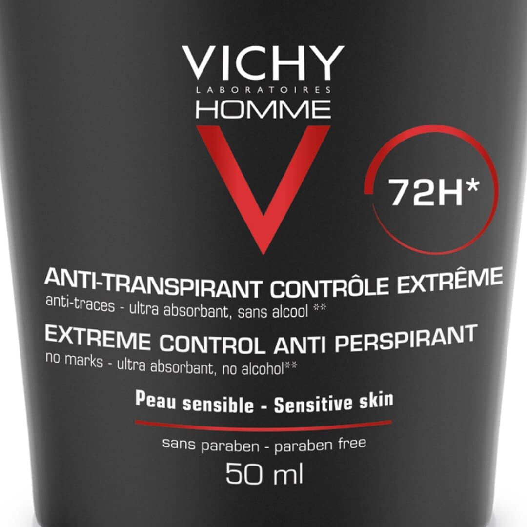 Desodorizante Roll-On Vichy Homme 72H - VICHY -  - Imagem 2