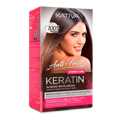 Alisamento Keratina sem Placa Xtreme Care - Kativa -  - Imagem