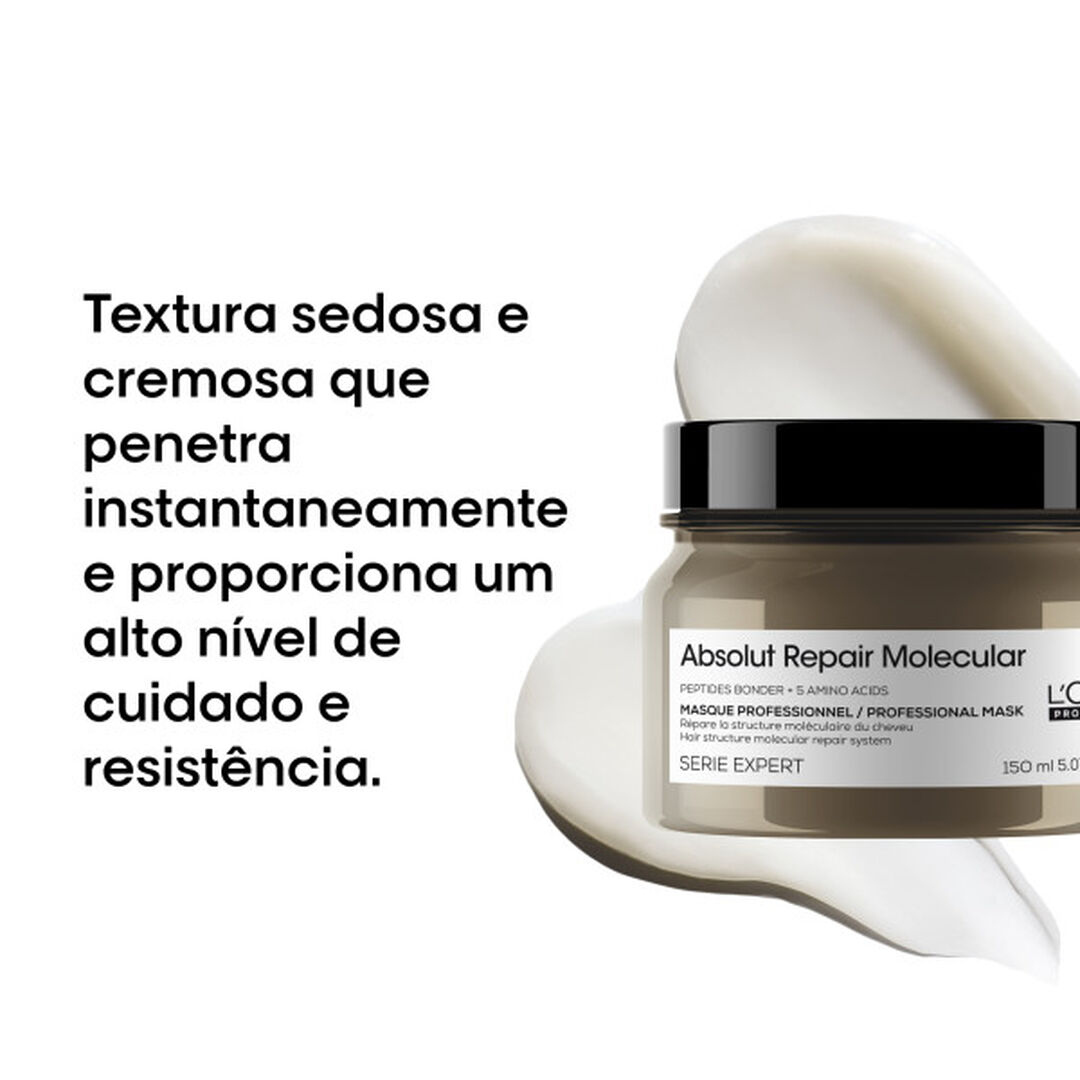 Absolut Repair Molecular M&aacute;scara - L'OR&Eacute;AL PROFESSIONNEL - SERIE EXPERT - Imagem 2