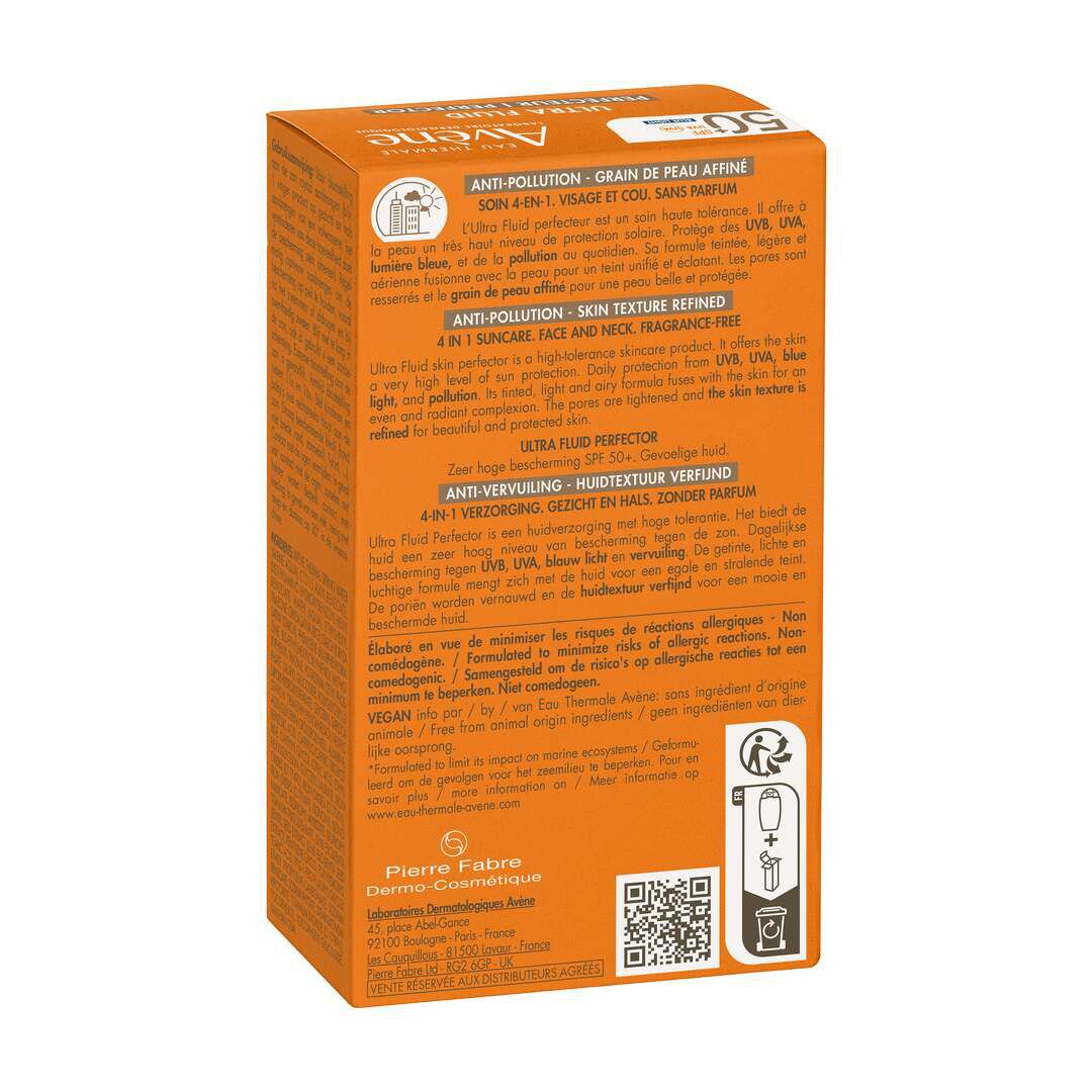 Protetor Solar Ultra Fluid Mat Perfect sem Perfume SPF50 - AVENE -  - Imagem 4