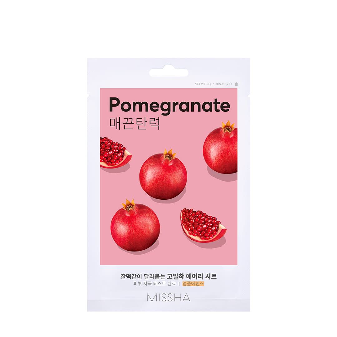Airy Fit Sheet Mask Pomegranate - Missha -  - Imagem 1