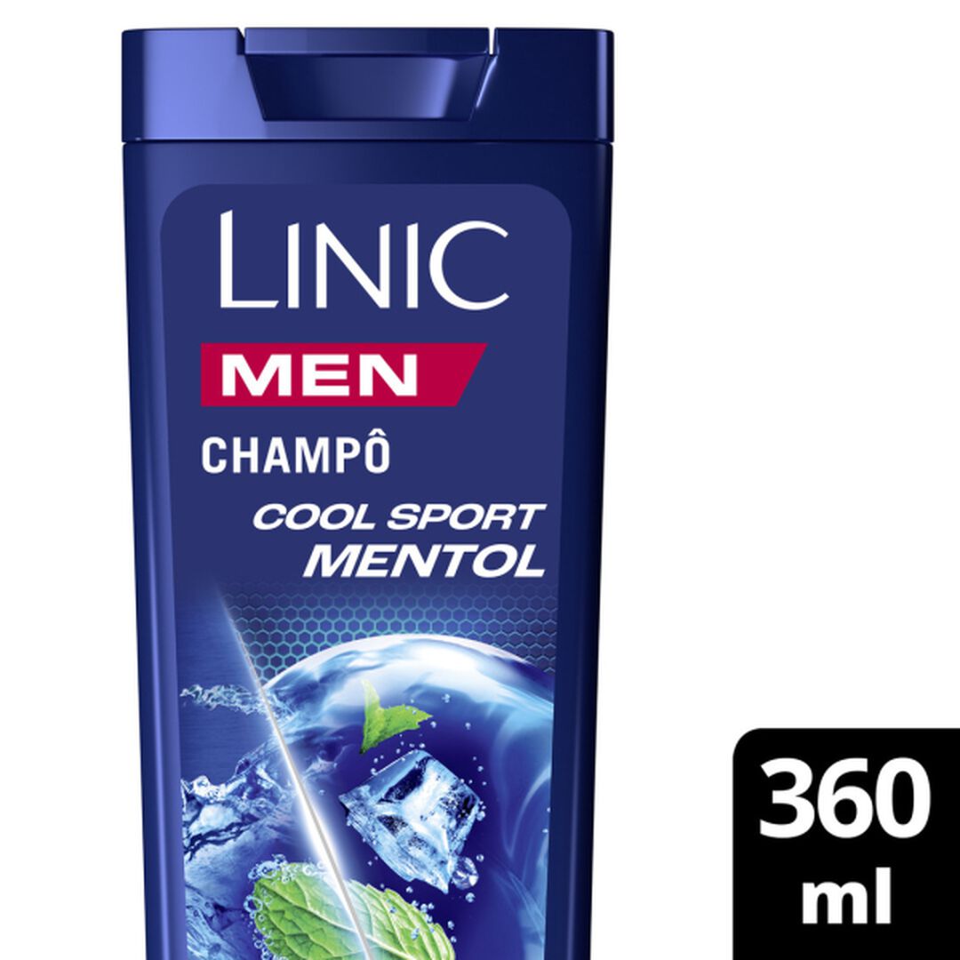 Champ&ocirc; Cool Sport Mentol - LINIC -  - Imagem 3