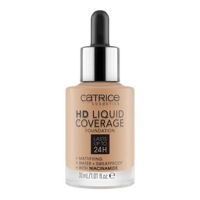 Base de Maquilhagem Liquid Coverage HD - CATRICE -  - Imagem