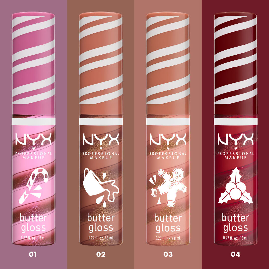 Butter Gloss Swirl - NYX Professional Makeup - Holiday 2024 Home Alone Collab - Imagem 15