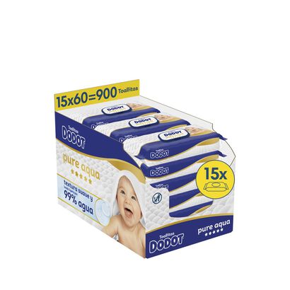 Toalhitas Pure Aqua - DODOT -  - Imagem